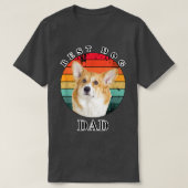 Best Dog Dad Corgi  T-shirt (Design voorkant)
