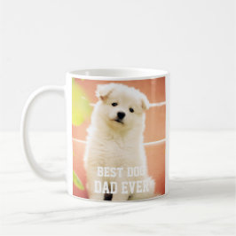 Best Dog Dad Edition Photo Pet Fun Puppy Coffee Mo Koffiemok