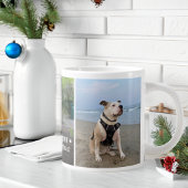 Best Dog Dad Ever 3 Photos Christmas Grote Koffiekop