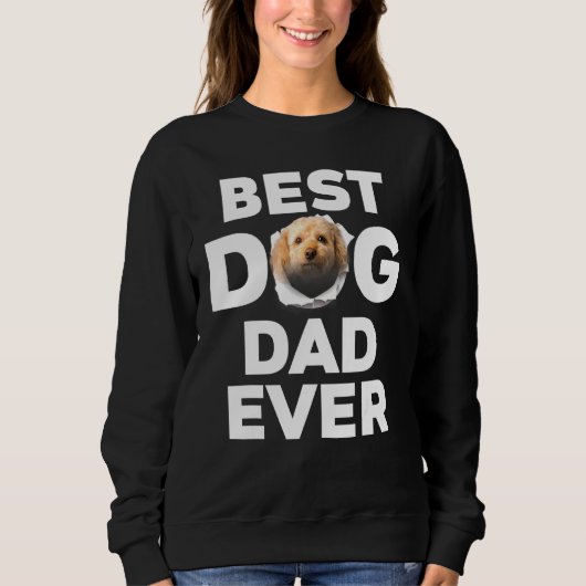 Best Dog Dad Ever Cavapoo Trui (Voorkant)