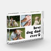 Best Dog Dad Ever Collage Fotoblokken (Links)