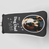 Best Dog Dad Ever Custom Photo Putter Golfheadcover (Voorkant)