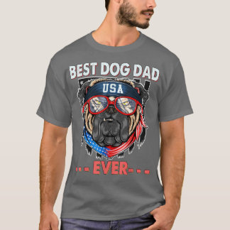Best Dog Dad Ever Funny Dog Dad Lover Father's D T-shirt