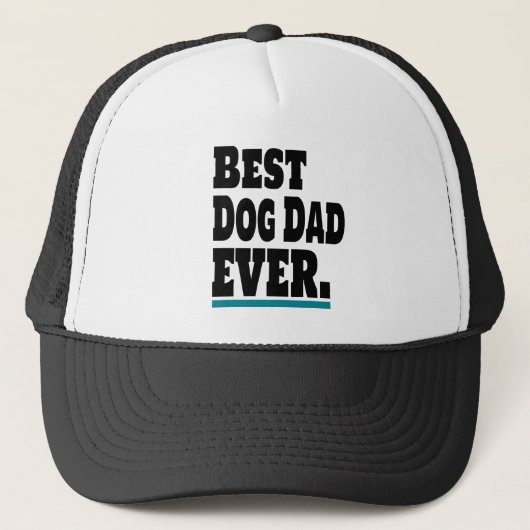 Best Dog Dad EVER Funny Trucker Pet (Voorkant)
