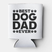 Best Dog Dad Ever - Hondenliefhebber & Hondeneigen Blikjeskoeler (Voorkant)