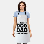 Best Dog Dad Ever - Hondenliefhebber & Hondeneigen Schort (Gedragen)