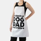 Best Dog Dad Ever - Hondenliefhebber & Hondeneigen Schort (Insitu)