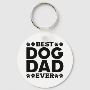 Best Dog Dad Ever - Hondenliefhebber & Hondeneigen Sleutelhanger
