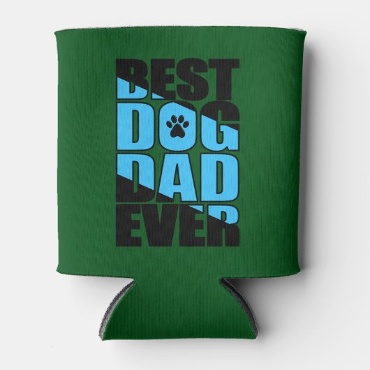 Best Dog Dad Ever Koelbox Blikjeskoeler (Voorkant)