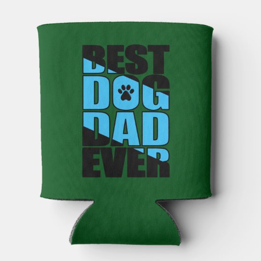 Best Dog Dad Ever Koelbox Blikjeskoeler (Achterkant)
