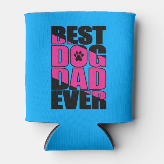 Best Dog Dad Ever Koelbox Blikjeskoeler (Voorkant)