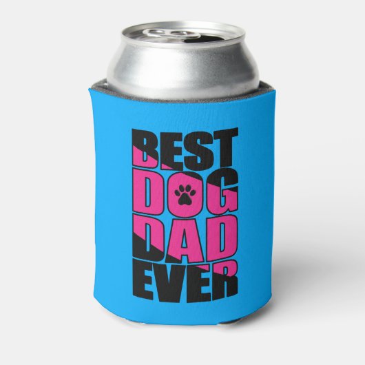 Best Dog Dad Ever Koelbox Blikjeskoeler (Blikje Achterkant)