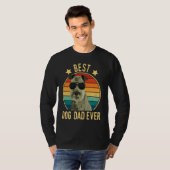 Best Dog Dad Ever Lakeland Terrier Father's Day T-shirt (Voorkant volledig)