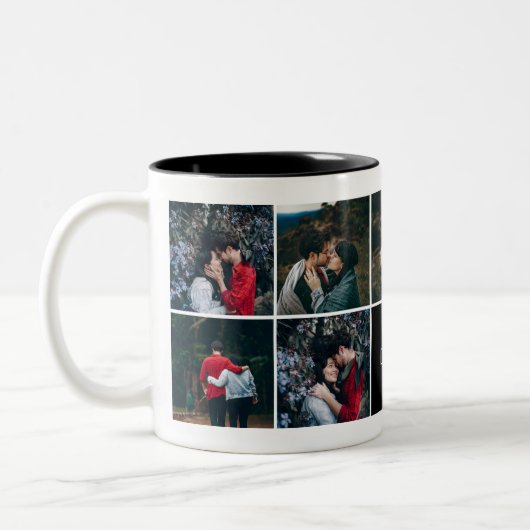 Best Dog Dad ever Personalized Photo Coffee Mok (Links)