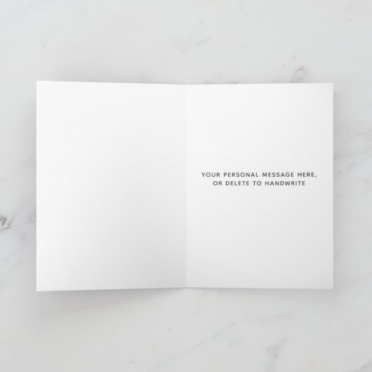 Best Dog Dad Ever Pet Photo Vaderdag Feestdagen Kaart (Binnen)