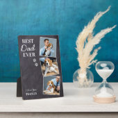 Best Dog Dad Ever Pet Photo Vaderdag Fotoplaat (Zijkant)