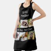 Best Dog Dad Ever Photo Collage in Black and White Schort (Insitu)