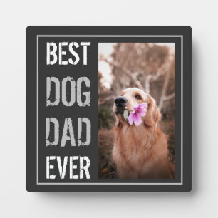 Best Dog Dad ever Photo Happy Vaderdag Fotoplaat