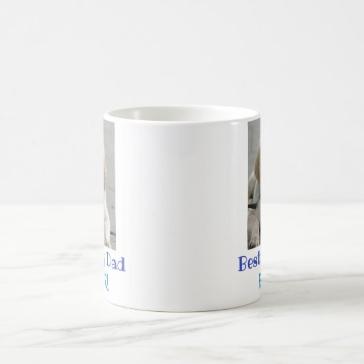 Best Dog Dad Ever Photo Koffiemok (Center)