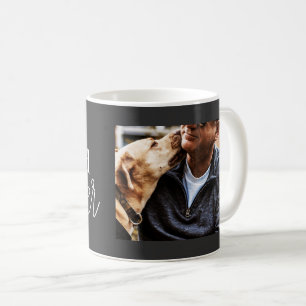 Best Dog Dad Ever Photo Mok