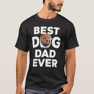 Best Dog Dad Ever Puggle T-shirt