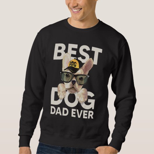 Best Dog Dad Ever Trui (Voorkant)