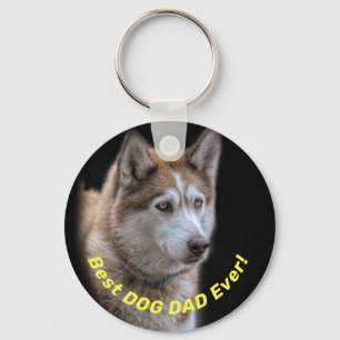 Best Dog Dad Ever Vaderdag Sleutelhanger