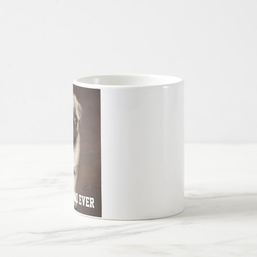 Best Dog Dad Foto Pet Fun Puppy Koffiemok (Center)