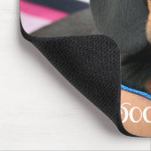 Best Dog Dad Foto Pet Fun Puppy Muismat (Hoek)