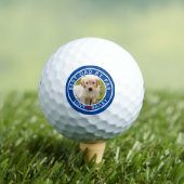 Best Dog Dad Foto van par Name Golf Balls Golfballen (Insitu Shirt)
