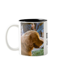 Best Dog Dad geeft Two-Tone Coffee Mok