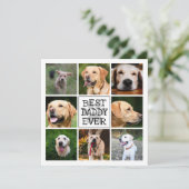 Best Dog Dad | KAART BABY EUR (Staand voorkant)