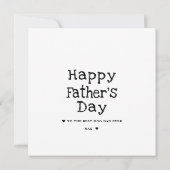 Best Dog Dad | KAART BABY EUR (Achterkant)