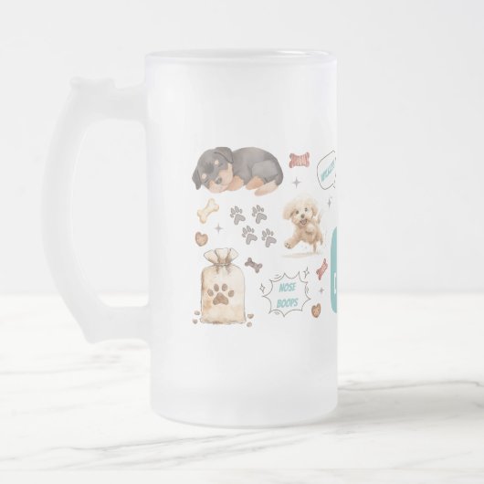 Best Dog Dad Matglas Bierpul (Links)