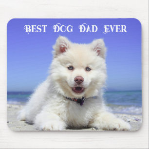 Best Dog Dad Muismat Foto Pet Fun Puppy