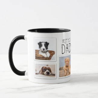 Best Dog Dad Oog 6 photocollage Mok