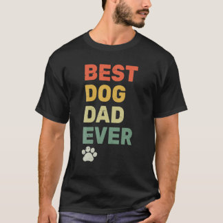 Best Dog Dad Oog -  Dog Dad - Retro Dogg T-shirt