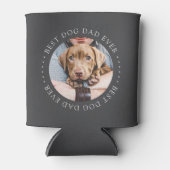 Best Dog Dad Oog Elegant Simple Custom Photo Blikjeskoeler (Voorkant)