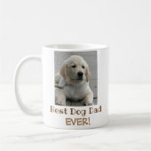 Best Dog Dad Oog Pet Photo Koffiemok (Links)