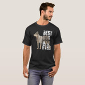 Best Dog Dad Oover Australian Cattle Dog Dog T-shirt (Voorkant volledig)
