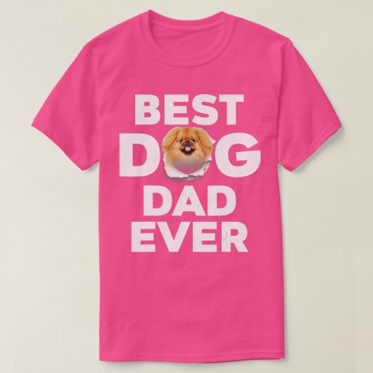 Best Dog Dad Oover Pekingese Lovers T-shirt (Design voorkant)
