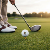 Best Dog Dad Personalized Gift Club Golf Balls Golfballen