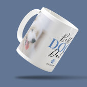 Best Dog Dad Pet Photo Coffee Mok