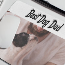 Best Dog Dad Photo Black