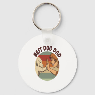 Best Dog Dad Sleutelhanger