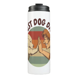 Best Dog Dad Thermosbeker