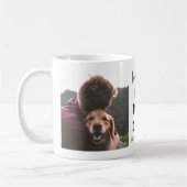 Best Dog Dad Vaderdag 2 Foto Koffiemok (Links)