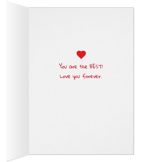 Best Dog Dad Valentijn Labrador Cute (Binnen (Rechts))