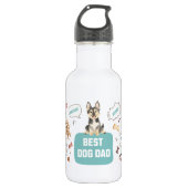 Best Dog Dad Waterfles (Voorkant)