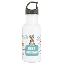 Best Dog Dad Waterfles